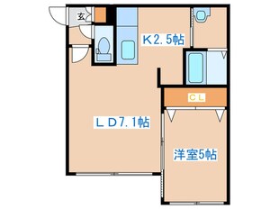 レグルス手稲の物件間取画像